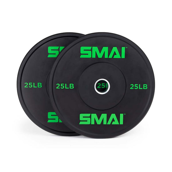 25lb Weight Lifting Plate Bumper Plate SMAI Pair