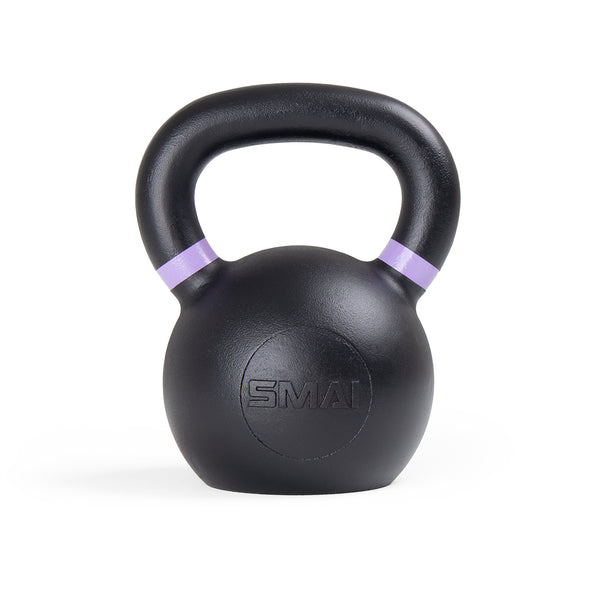 Cast Iron Kettlebell 44LB Purple Back View