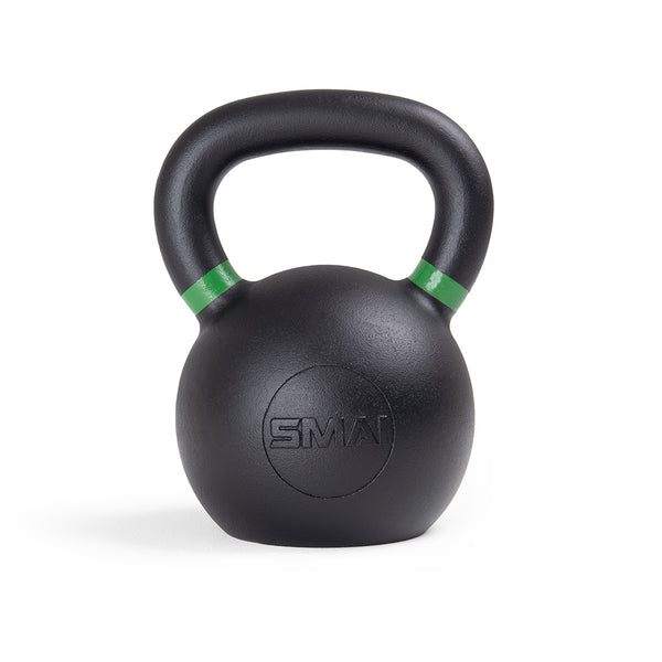 Cast Iron Kettlebell 53LB Green Back View