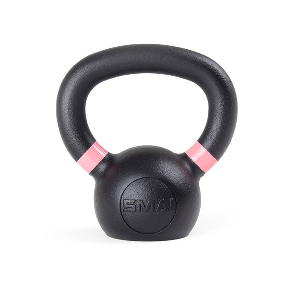 Cast Iron Kettlebell 9LB Pink Back View