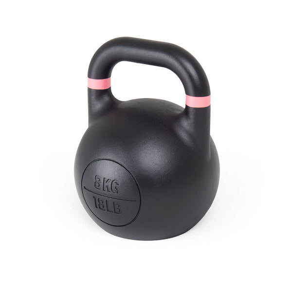 Competition Kettlebell 18lb Pink Side View