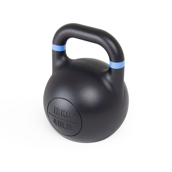 Competition Kettlebell 40lb Light Blue Side View
