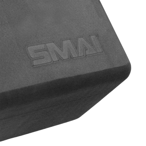 Yoga Block - Gray logo smai pilates