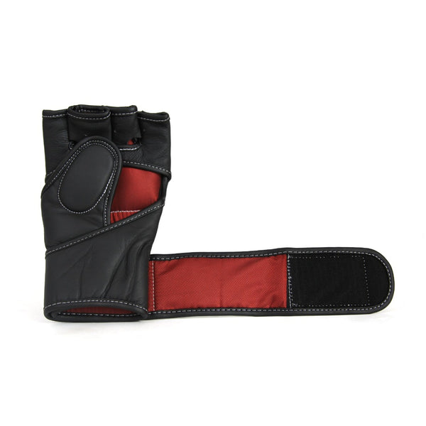 Elite85 MMA Glove Flat lay Strap open