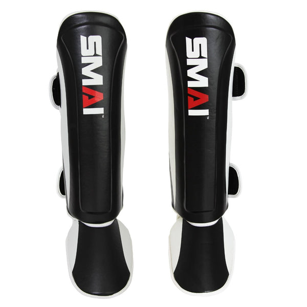 Essentials Shin Guard Muay Thai Front View 2