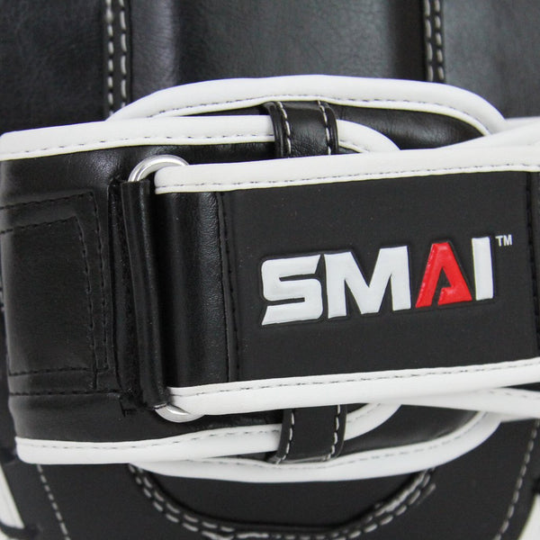 Essentials Muay Thai Pads Close out of smai logo on strap\
