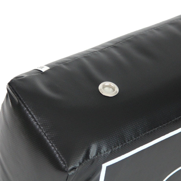 Shock Tech Curved Adult Shield Close up of Details