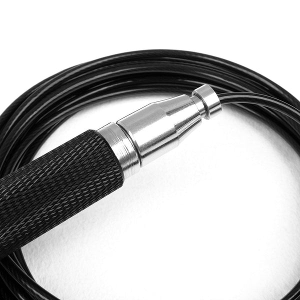 Speed Jump Rope Close up of Metal