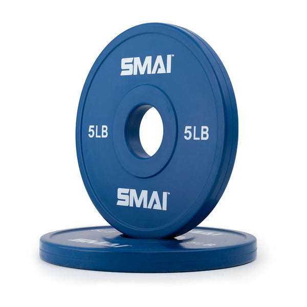 thumbnail image 2 of Serious Steel Fitness Olympic Fractional Plates – 5lb Micro Loading Set – Black Steel/Cast Iron 2 of 4