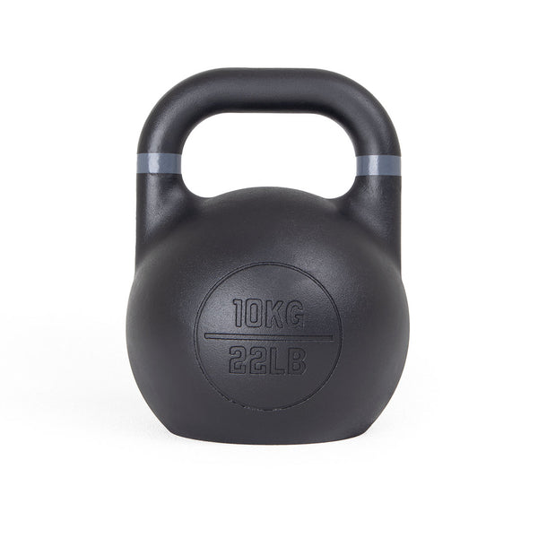 Competition Kettlebell 22lb Grey Front View
