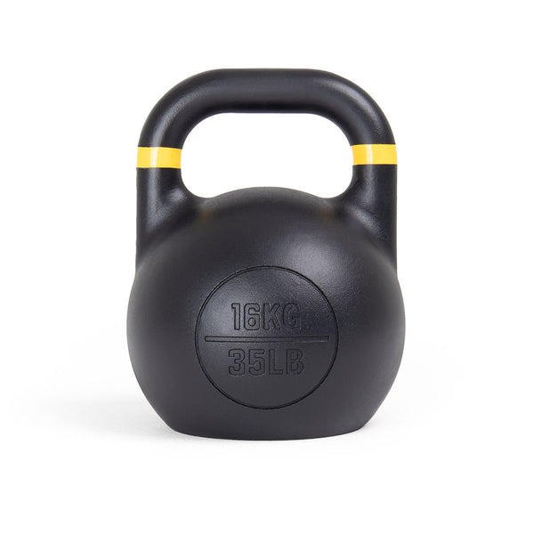 Competition Kettlebell 35lb Yellow Front View