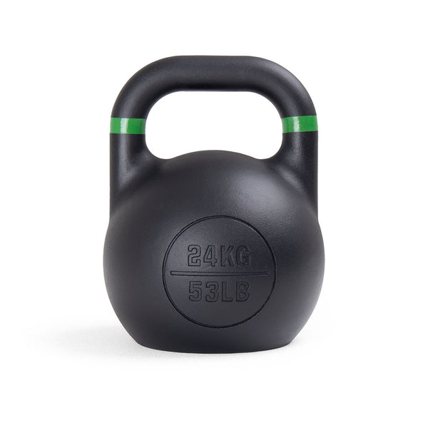 Competition Kettlebell 53lb Green Front View