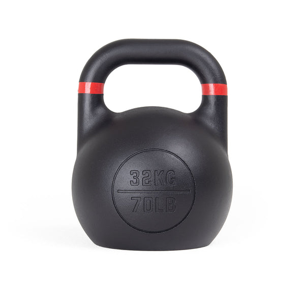 Competition Kettlebell 70lb Red Front View