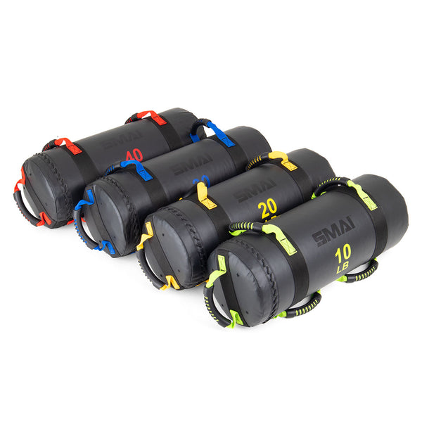 Core Bag Set 10lb Green, 20lb Yellow, 30lb Blue, 40lb Red