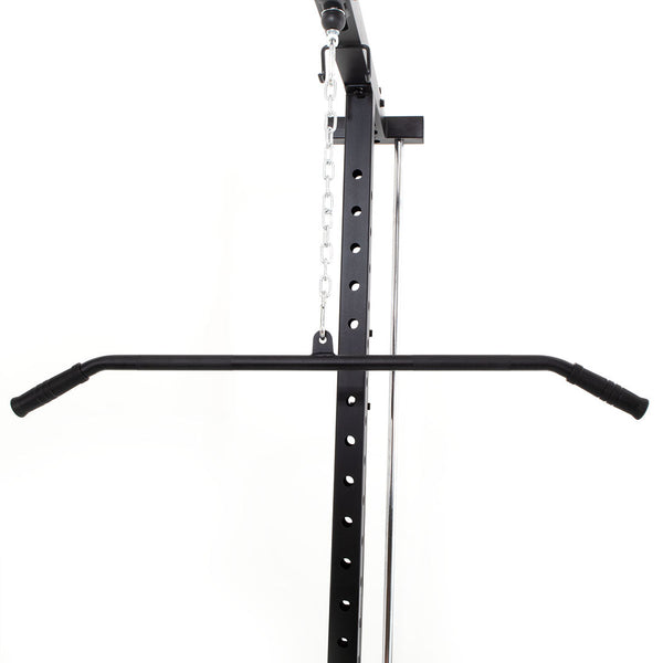 Half Power Rack Weightlifting Package Lateral Pulldown attachment