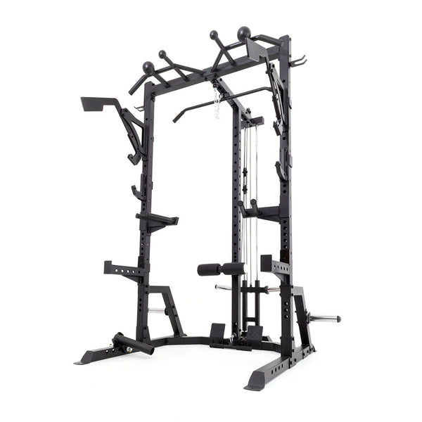 Half Power Rack Weightlifting Package Low angle