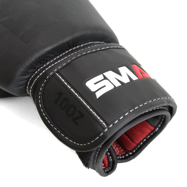 Elite85 Boxing Gloves close up of cuff
