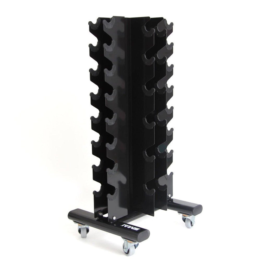 Dumbbell Vertical Rack with Wheels – SMAI USA