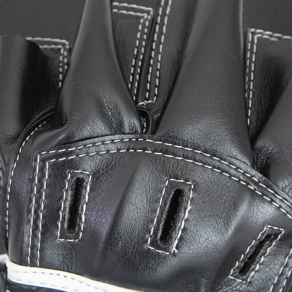 Essentials Boxing Mitts Close up of webbing for palm