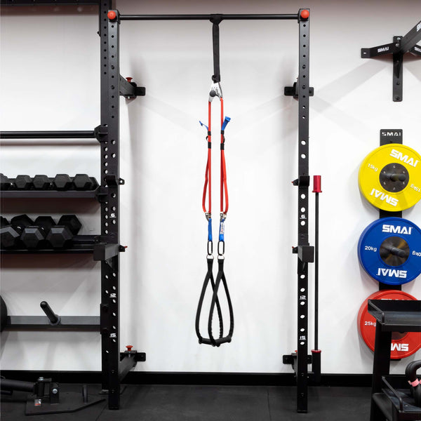 Suspension Trainer - SES Hanging on crossbeam